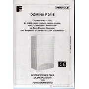 Ferroli domina c 24 e manual