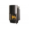 ACQUATONDO CURVO KW 23 VASO ABIERTO CHIMENEA DE AGUA DE LEÑA