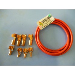 KIT CABLE ELECTRODOS FINOS 1 MTS