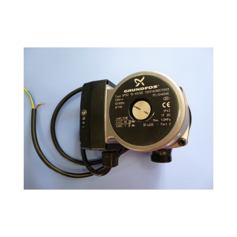 BOMBA GRUNFFOS UPS2 15-40/60 1\" 130MM CLASE A