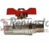 BALL VALVE Butterfly handle MALE-FEMALE 3/4"
