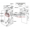 BOMBA GRUNDFOS COMPATIBLE UPS 25 50 130MM 1 1/3