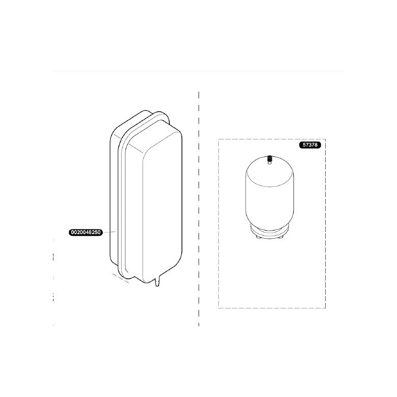 VASO DE EXPANSION ACS 2 LTS