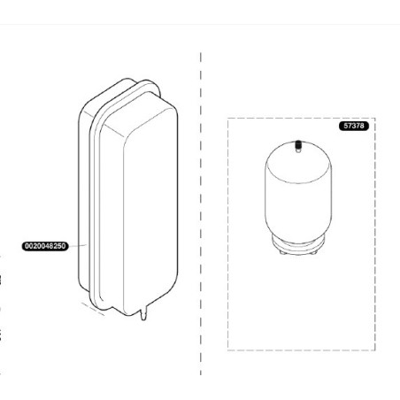 VASO DE EXPANSION ACS 2 LTS