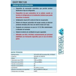 ESTACION DE RECUPERACIÓN Y RECICLAJE  MOD RG3000 -E