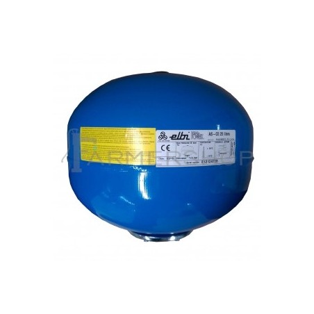 Vase d'expansion sanitaire à membrane interchangeable ELBI Chauffe-eau et  ballon d'eau chaude