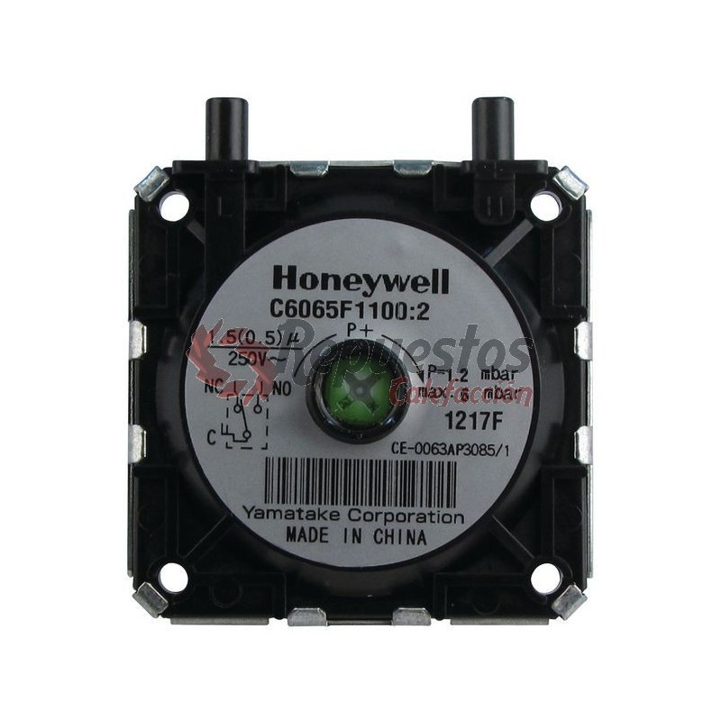 PRESSURE SWITCH HONEYWELL C6065F1100:2 618470