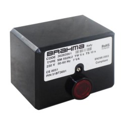 CONTROL BOX SM 592.N2 TW5 TS10 GAS EUROBOX BRAHMA CODE 36283961