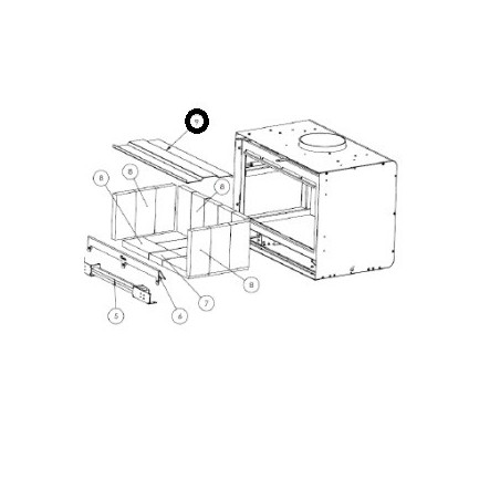 DEFLECTOR INOX  AROA 700