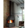 CHIMENEA METALICA LACUNZA CM 300 FD