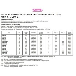 VALVULA MEZCLADORA DE 4 VIAS CON BRIDAS VFF 4150 6"        