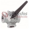 VALVULA DE SECTOR 3 VIAS ROSCADAS VSG 320 3/4" 