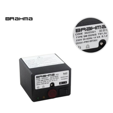 SM 592/S TW1,5 TS5 NASSETI BRAHMA CENTRALITA