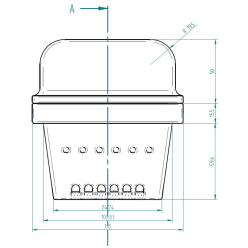 RESISTENCIA ESTUFAS  PELLET 3/8 350 W