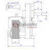 RESISTENCIA ESTUFAS PELETT LISA -D 10X 140 MM 320W