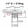 RESISTENCIA ESTUFAS PELETT LISA -D 10X 140 MM 320W