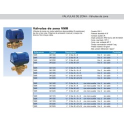 VALVULA DE ZONA VMR 3/4" 3 VIAS H X H X H  KVS 5 SIN CABLE