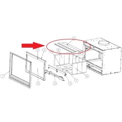 DEFLECTOR COMPACTO LACUNZA PARA MODELO GOLD-ROCK/700