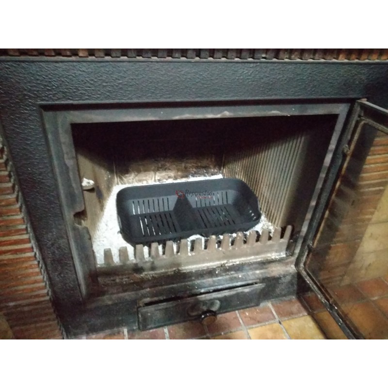 Panier de brûleur en fonte pour l'utilisation de granulés dans les cheminées