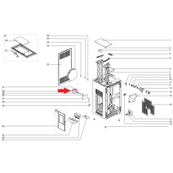 Bougie pour allumer poêles à pellets  BAXI BIO MAX