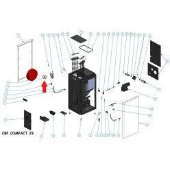 SENSOR DE PRESION ESTUFA PELLETS BIO MAX BAXI