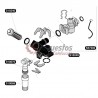 LLAVE LLENADO DE AGUA CALDERA SAUNIER DUVAL ( COMPATIBLE)