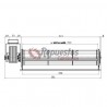 VENTILADOR TANGENCIAL FERGAS 60 mm 117224