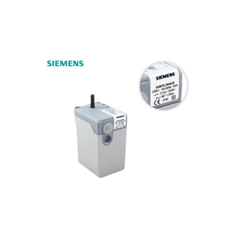 SERVOMOTOR QUEMADOR SIEMENS SQN 70.424 A20