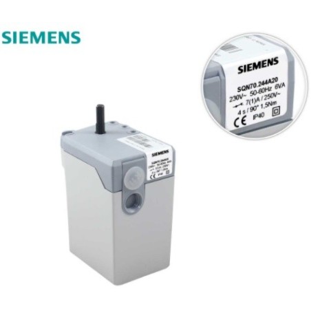 SERVOMOTOR QUEMADOR SIEMENS SQN 70.424 A20