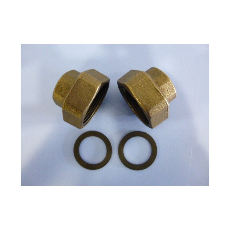 JUEGO RACORES BOMBAS 2 X 1 1 4 HEMBRA PARA BOMBAS CALEFACCION