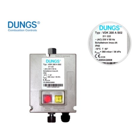 VDK 200 A S02 230V/50Hz CONTROLADOR DUNGS 211222