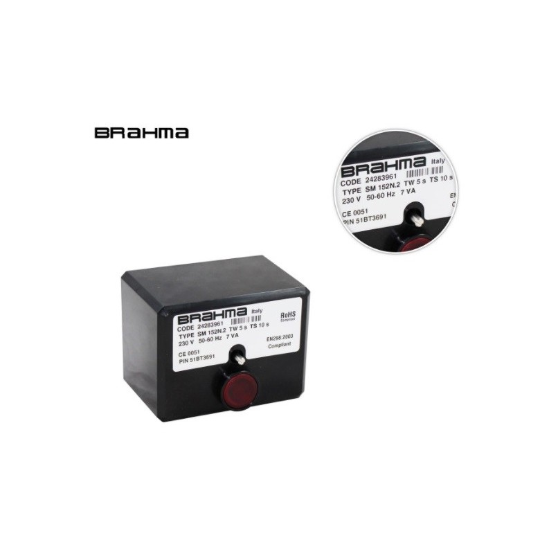 SM 152N.2 TW5 TS10 GAS EUROBOX BRAHMA CENTRALITA