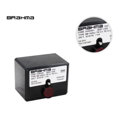 SM 152N.2 TW5 TS10 GAS EUROBOX BRAHMA CENTRALITA