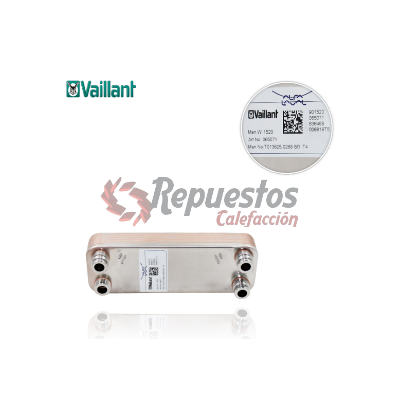 SCAMBIATORE PIASTRE  VAILLANT 0020073794