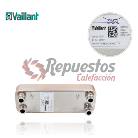 SCAMBIATORE PIASTRE  VAILLANT 0020073794