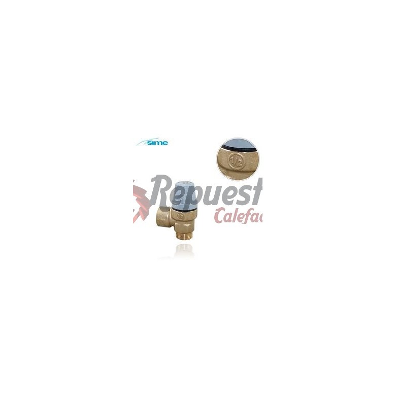 SAFETY RELIEF VALVE SIME MISTRAL 32/80 (07Bar 1/2 male ) 6029000