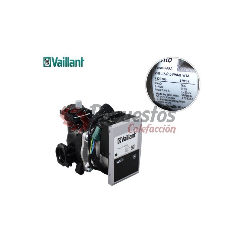 BOMBA CIRCULACION VMW 246/5-5 R4 VAILLANT 0020231972