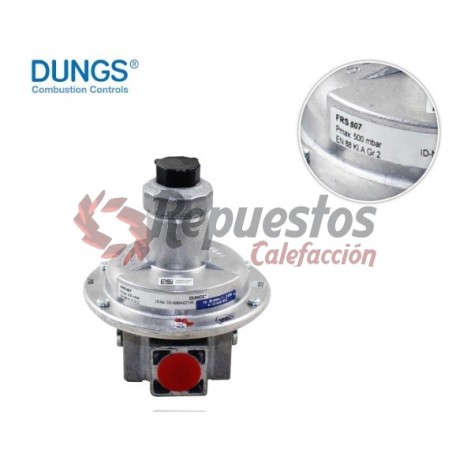 FRS 507 3/4" MAX.500mbar. REGULADOR DUNGS 70391