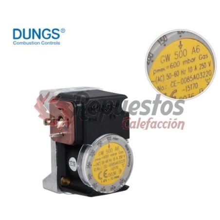 GW 500 A6 PRESOSTATO DUNGS 228727