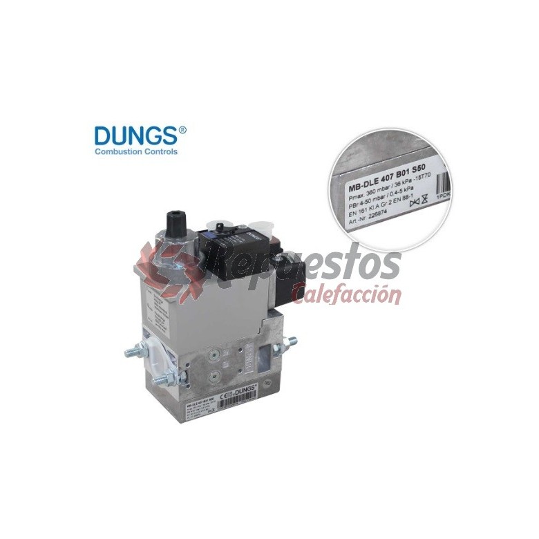 MB-DLE 407 B01S50 R3/4" DUNGS 226874