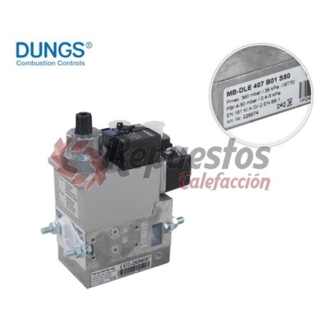 MB-DLE 407 B01S50 R3/4" DUNGS 226874