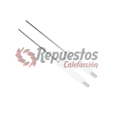 ELECTRODE DOUBLE 4 MM TERMINALS