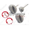 Boutons gris 0020074963 VAILLANT ( kit de 3)