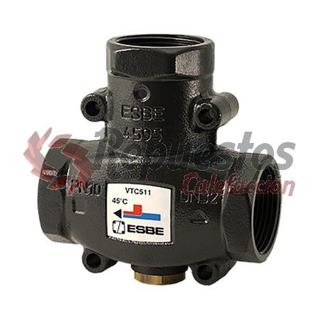 ESBE VALVE 3 WAY DN 1" VTC511 UP TO150KW FIXED TEMPERATURE  55ºC