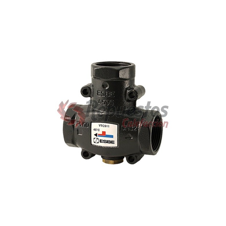 ESBE VALVE 3 WAY DN 1,1/4" VTC511 UP TO150KW FIXED TEMPERATURE  60ºC