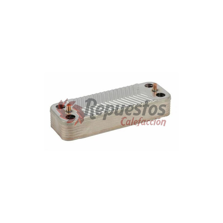 PLATE HEAT EXCHANGER DOMUSA EVOLTOP NG 24 14plates IPT154x40mm anchorages 160mm