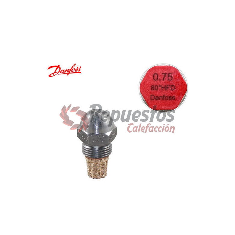 0,75 G 80º HFD BOQUILLA DANFOSS