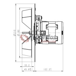 EXTRACTEUR - ASPIRATEUR DE FUMÉE PL30CE0170