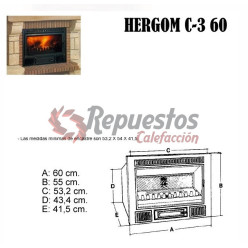 IRON DEFLECTOR FOR COMPACT HERGOM C3/60