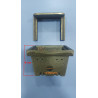 Cast iron Burner pot basket for pellet stoves 142x84mm